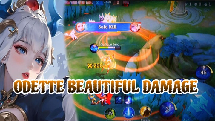 ODETTE BEAUTIFUL DAMAGE