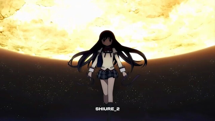 Homura Akemi 🤯🖤💜 #animeedit# #puellamagimadokamagica#