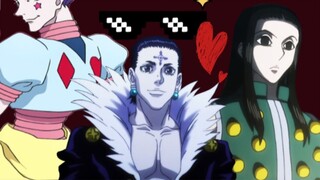 Mengapa penjahat begitu menawan? Di manakah tiga wanita cantik di Hunter x Hunter? Hisoka, Chrollo, 