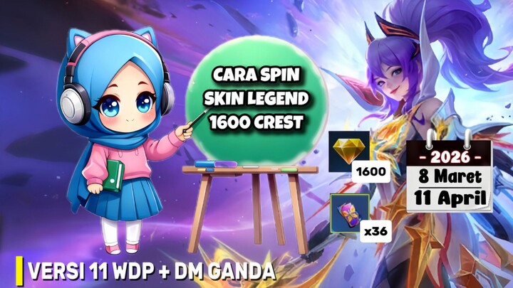 CARA HEMAT SPIN SKIN LEGEND FANNY 2026!