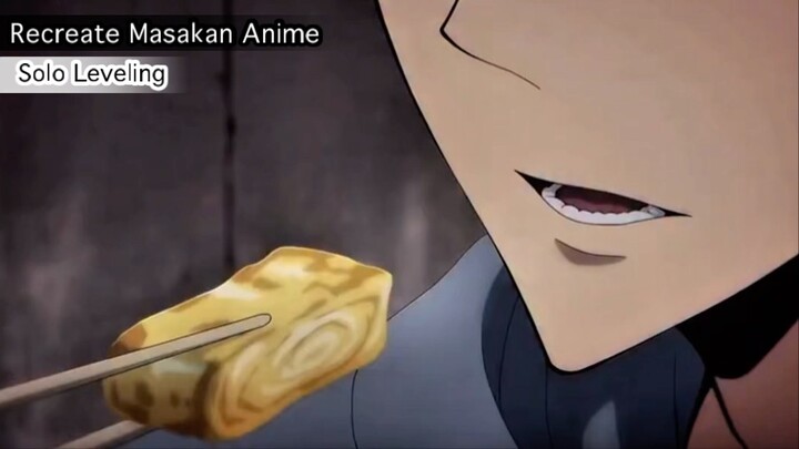 SOLO LEVELING persediaan makanan jinwoo !!