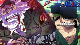 FULL SPOILER OP 1104 - GILA! KAKI SATURN PUTUS! KIZARU BANGKIT LAGI DAN MENYERANG STRAWHAT PIRATES