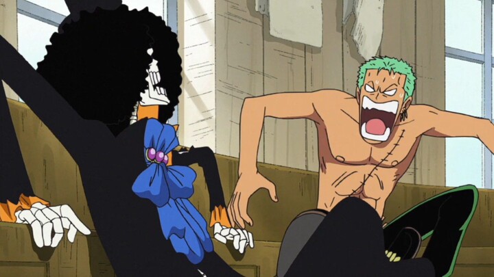 Zoro sampe gak bisa berkata kata lagi 🤣