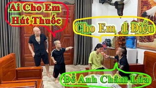 NgọcRambo - Bảo Bảo phát hiện em Hằng hút và nghiện thuốc lá