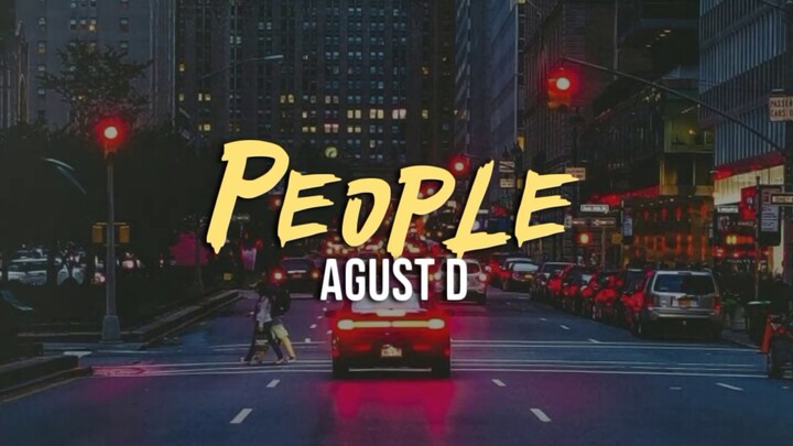Agust D - People [INDO LIRIK]