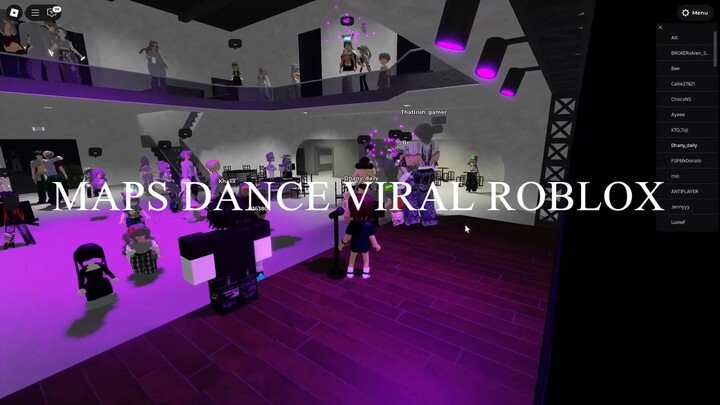 Maps Dance viral di Roblox