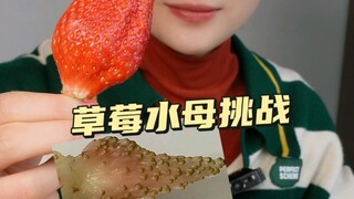 我吸吸吸！人形蚂蝗嗦草莓～
