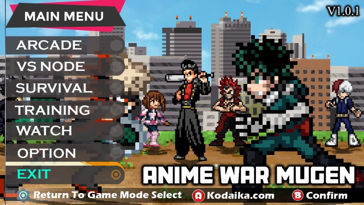 NEW UPDATE! SUPER ANIME WAR JUMP FORCE MUGEN ANDROID APK e PC