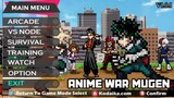 Anime War Mugen Game (PC/APK Exagear) V1.0.1