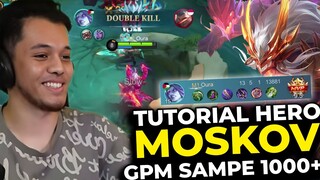 Tutorial Moskov Fast Farming 1000 GPM!! Seteam Langsung GW gendong Semua!! - Mobile Legends