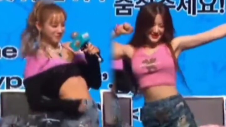 Yuqi + Shuhua dance to Hybe Boy➡KCON LA fan meeting