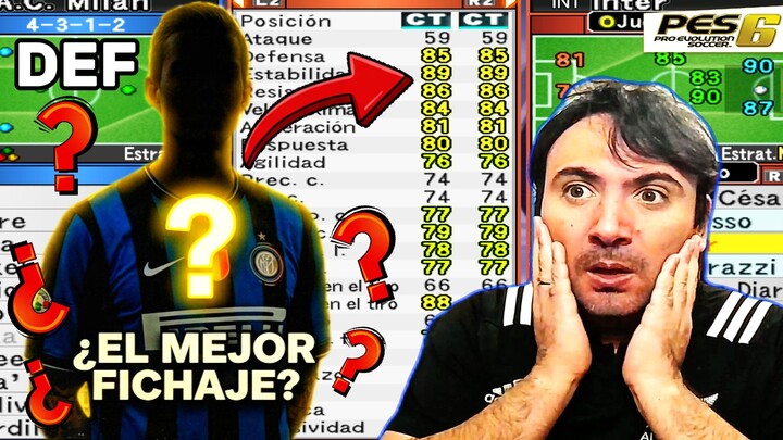 Fichaje ROTOR! El central barato de PES 6 que nadie usa y mete goles de delantero 💥