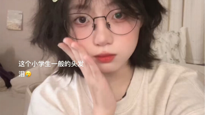 It’s a disaster! My hair’s been cut so short I look like an elementary school kid. No more videos fr