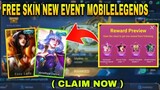 FREE SKIN IN MOBILE LEGENDS NEW EVENT HIDED | VOTE TO WIN PERMANENT SKIN | TRENDING TUTORIAL 2021