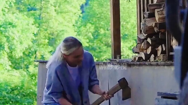 A woman had just gotten out of bed when she was horrified to discover that the grassy field outside 