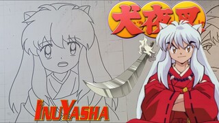 menggambar anime inuyasha