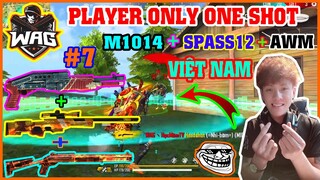 [ Free Fire ] Player Only OneShot ShotGun M1014 + Spass12 + AWM Cực Kỳ Khét Lẹt - Học Mõm