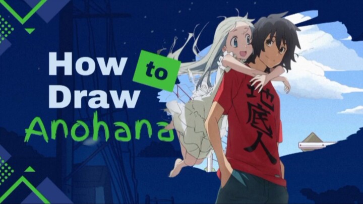 AnoHana Menma - jintan sped draw