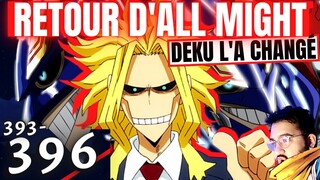 ALL MIGHT EN ARMURE ! S'INSPIRER DE DEKU ! BILAN OCHACO TOGA ! - MY HERO ACADEMIA 396 - REVIEW MANGA