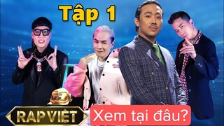 TẬP 1 RAP VIỆT Mùa 2 | WOWY Chiếm Spotlight | Xem Tại Đâu Full Tập, Net Nhất, Nhanh Nhất?