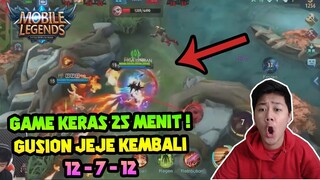 GUSION JEJE IS BACK! AWAL TERTEKAN DI LATE GAME BISA COMEBACK ?! - Mobile Legend