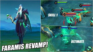 UPDATE FARAMIS REVAMPED GAMEPLAY & PENJELASAN DETAIL SKILL FARAMIS REVAMP !! | MOBILE LEGENDS