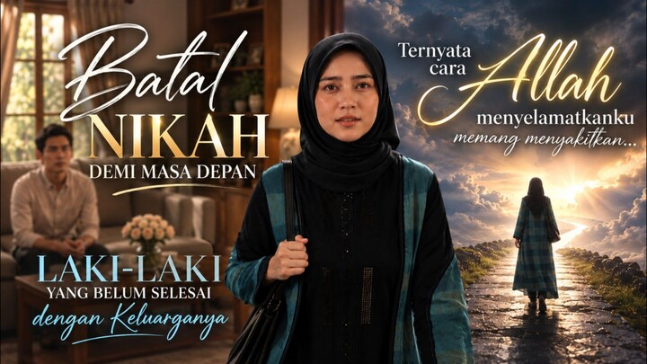 Batal Nikah demi Masa Depan - Ternyata cara Allah menyelamatkanku memang menyakitkan