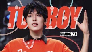 【张泽禹】超辣女团舞，年下小狼狗杀疯了《TomBoy》直拍FOCUS