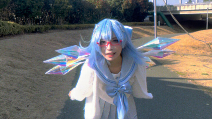 ⑨(ᗜᴗᗜ): You idiot! You idiot!