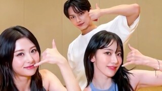 【เหวิน จุนฮุย+LESSERAFIM】ชาเลนจ์เต้นหนวดเครา!