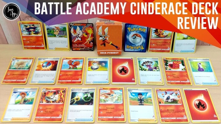 [ REVIEW ] Pokemon ポケモン Battle Academy 2022 Cinderace エースバーン Deck Card Fire Energy Raboot ラビフット
