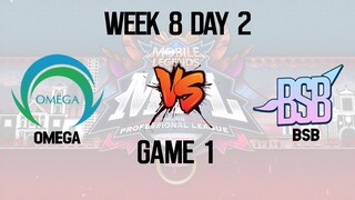 GAME 1: OMEGA PH ESPORTS VS BSB MPL PH SEASON 6 WEEK 8 DAY 2