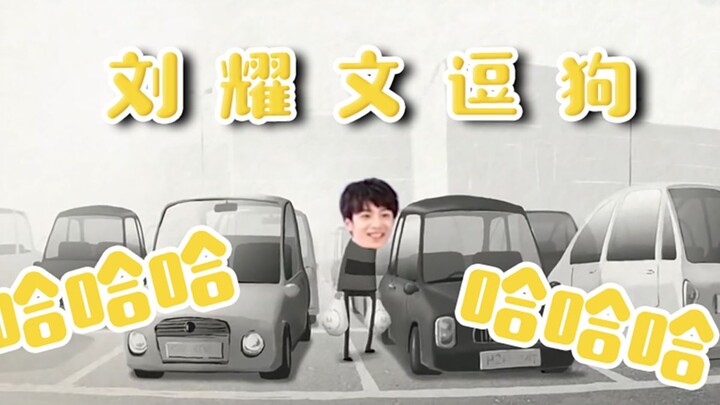 【Lưu Diệu Văn trêu chó / Trêu chó ở bãi đỗ xe】 Cười gì thế, đứng ngẩn ra à!