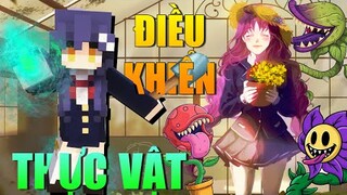 Minecraft LỚP HỌC MA SÓI 2 (Phần 2) #8- AMY THỨC TỈNH KĨ NĂNG MỚI: ĐIỀU KHIỂN THỰC VẬT 🐺 vs💪 🌵