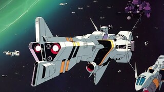 科幻动漫中的宇宙战舰，98年的作画放到现在依然精细！