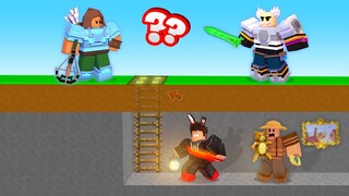 SpeedRunner VS Hunters!! in Roblox BedWars