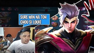 WRECKER BINUHAT NI LOUIE GAMIT ANG CHOU | RANK GAME | MOBILE LEGENDS