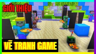 [ Lớp Học Quái Vật ] BUỔI HỌC VẼ TRANH SQUID GAME ( Giới Thiệu )  | Minecraft Animation