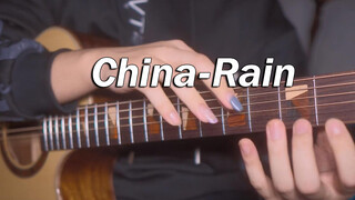 [Music]Finger picking of <China-Rain> with a guitar