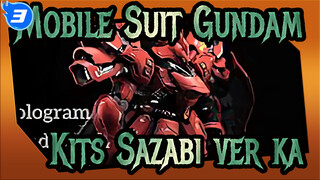 [Mobile Suit Gundam] MG Gundam Kits Sazabi ver.ka, WIP montage_3