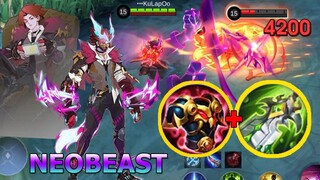 Dyrroth New Damage + Tank Build 2024 | Mobile Legends