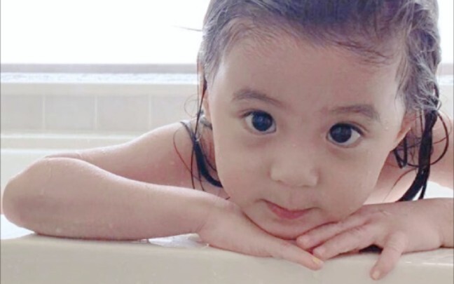 “Tricking people into having a daughter! How could such a spirited, talkative little one with big, b