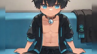 Cute little boy, do you feel moved?