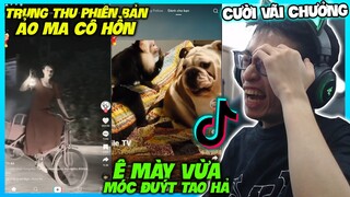 RƯỚC ĐÈN TRUNG THU PHIÊN BẢN ẢO MA VÀ CHÚ CÚN BẤT NGỜ BỊ KHỈ MÓC ĐUÝT | HÙNG AKIRA XEM TIK TOK VN
