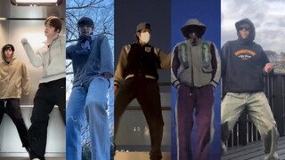 集齐成员私服cha！RIIZE在不同场景跳Talk Saxy.