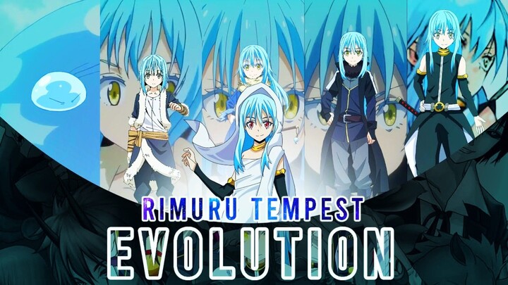 Evolution Of Rimuru Tempest In Tensura