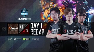 ESL One Mumbai 2019: TNC Predator Day 1 Recap