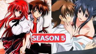 High School DxD Season 5 Release Date | Blu-ray Released & Season 5 Possibilities