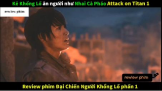 Tóm tắt phim Attack on titan live-action 1 phần 5 #phimhayreview