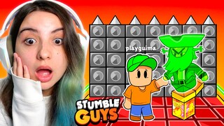 BLOCKDASH LENDÁRIO ATÉ CONSEGUIR a SKIN SECRETA do BOB ESPONJA no STUMBLE GUYS!! DEMOREI HORAS...